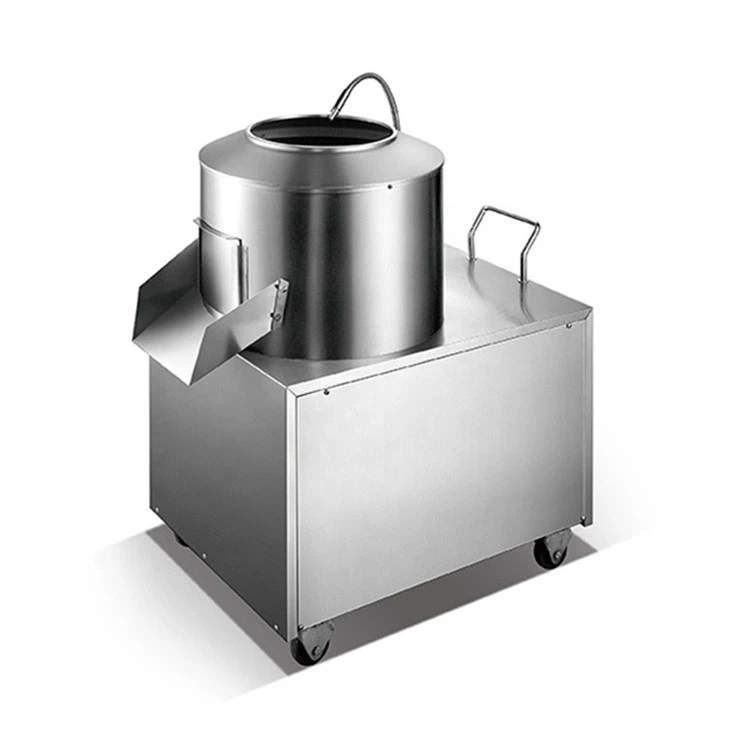 Macchina per lavare e sbucciare patate