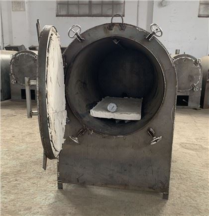 Forno di carbonizzazione carbonatica orizzontale