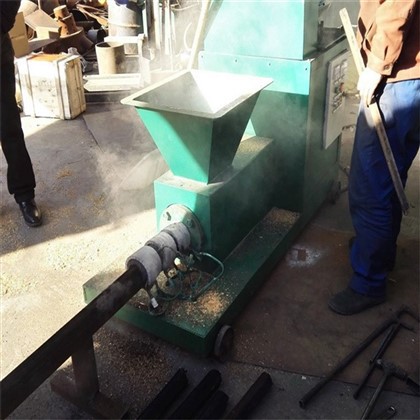 Macchina per la produzione di carbone per bricchettatura