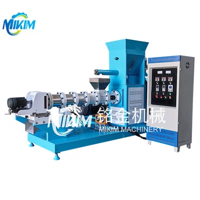 What are the characteristics of twin-screw extruder?